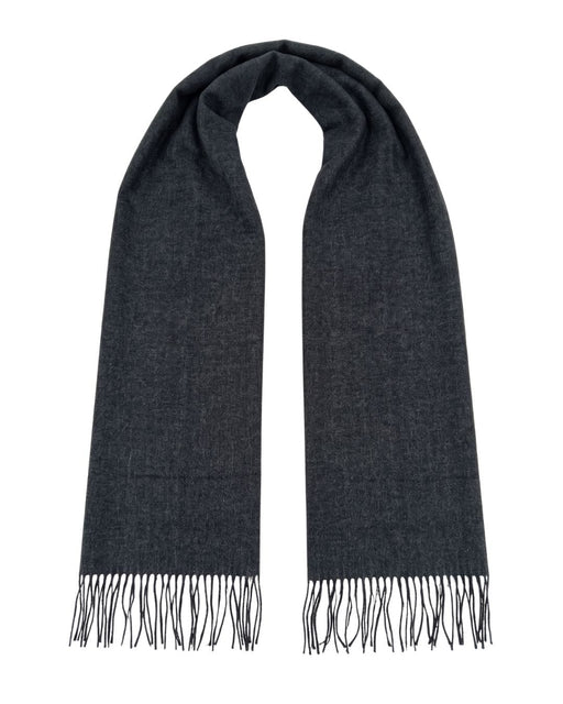 Lanvin Black Luxurious Modern 100% Wool Scarf
