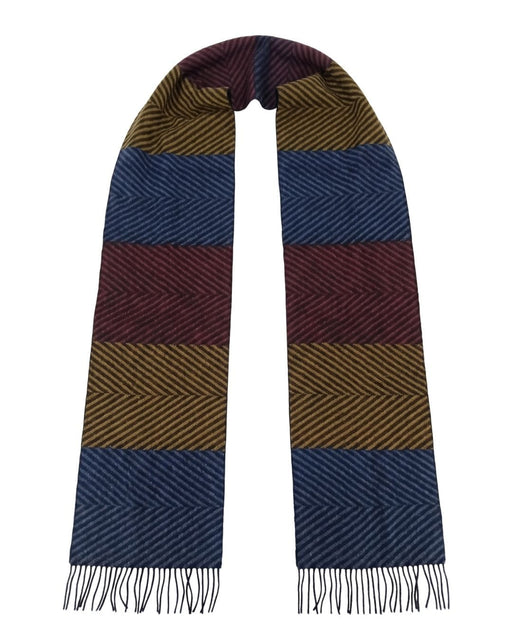Lanvin Brown Luxurious Modern 100% Wool Scarf