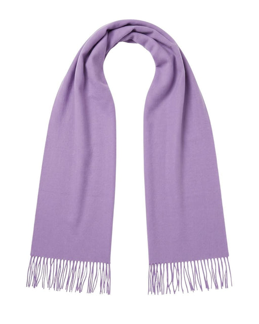 Lanvin Lavander Luxurious Modern 100% Wool Scarf