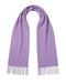 Lanvin Lavander Luxurious Modern 100% Wool Scarf