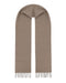 Lanvin Tan Luxurious Modern 100% Wool Scarf