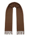 Lanvin Pure Cashmere Scarf – Classic Brown Wrap,  Luxuriously Soft