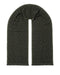 Lanvin Soft Luxurious 100% Wool Green Fringe Scarf