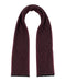 Lanvin Soft Luxurious 100% Wool Red Fringe Scarf