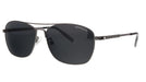 Montblanc MB0026S-005 Ruthenium Aviator Sunglasses
