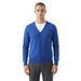 Maglierie di Perugia Cotton Silk Blend Mens Electric Blue Cardigan-S