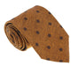 Missoni U5092 Brown/Gold Polka Dot 100% Silk Tie