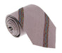 Missoni U4317 Pink/Silver Chevron 100% Silk Tie
