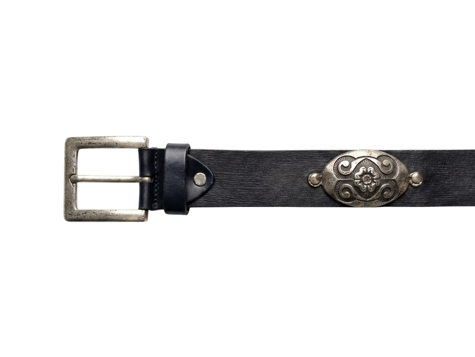 Pierre Cardin Rustic Blue Adjustable Belt-46