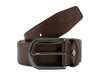 Pierre Cardin Brown Round Buckle Mens Adjustable Belt-46
