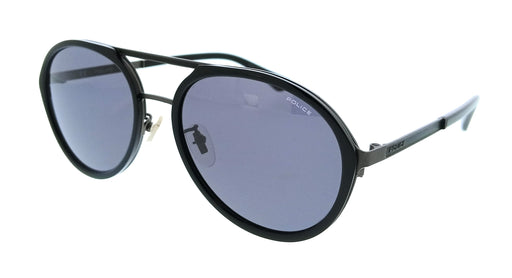 POLICE PLA57 627 Black Aviator Mens Sunglasses