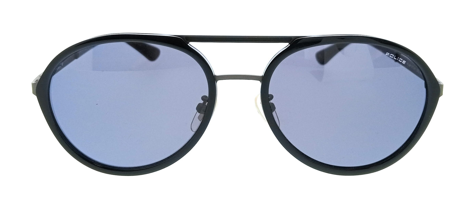 POLICE PLA57 627 Black Aviator Mens Sunglasses