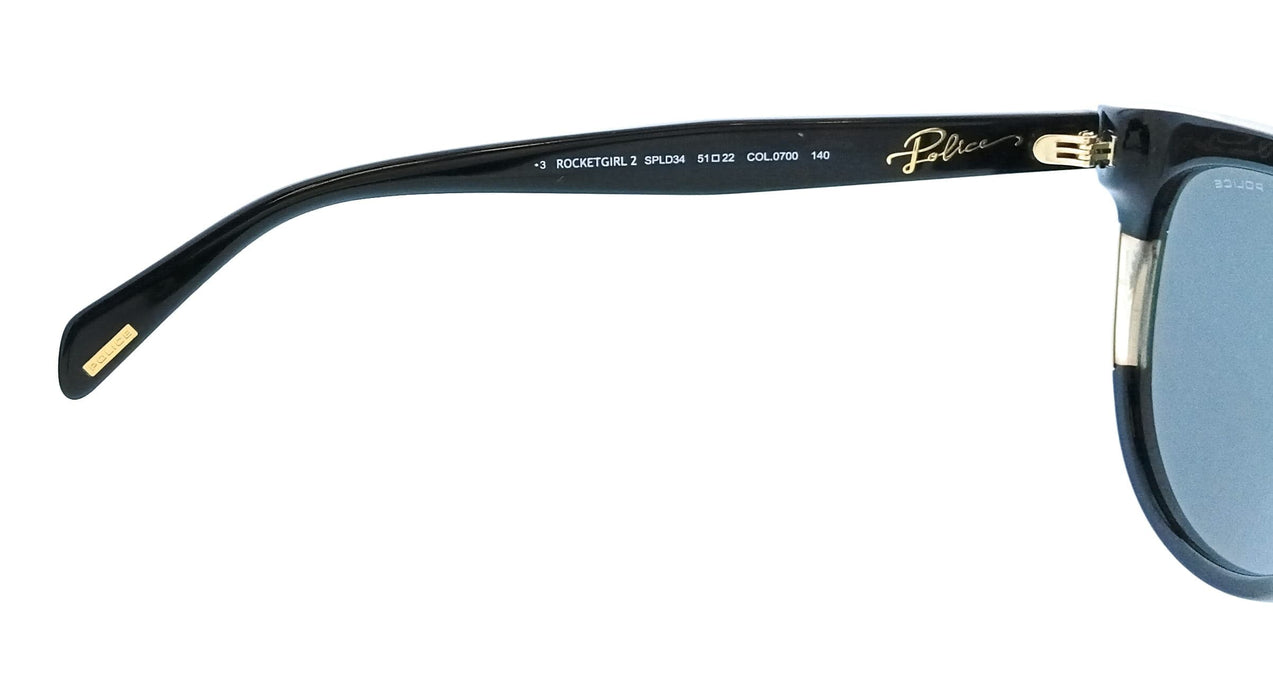 POLICE PLD34 700 Black Pantos Womens Sunglasses