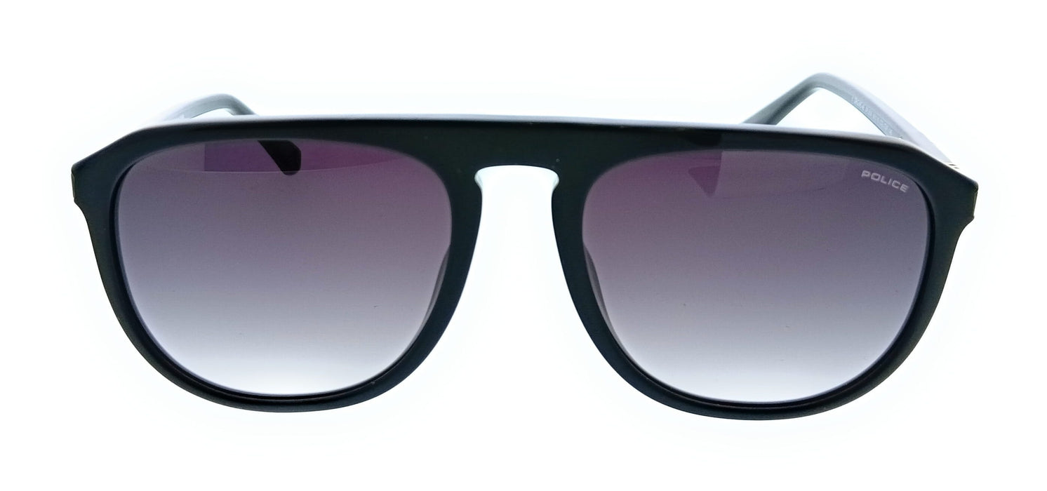 POLICE PLE06M 700F Black Navigator Mens Sunglasses
