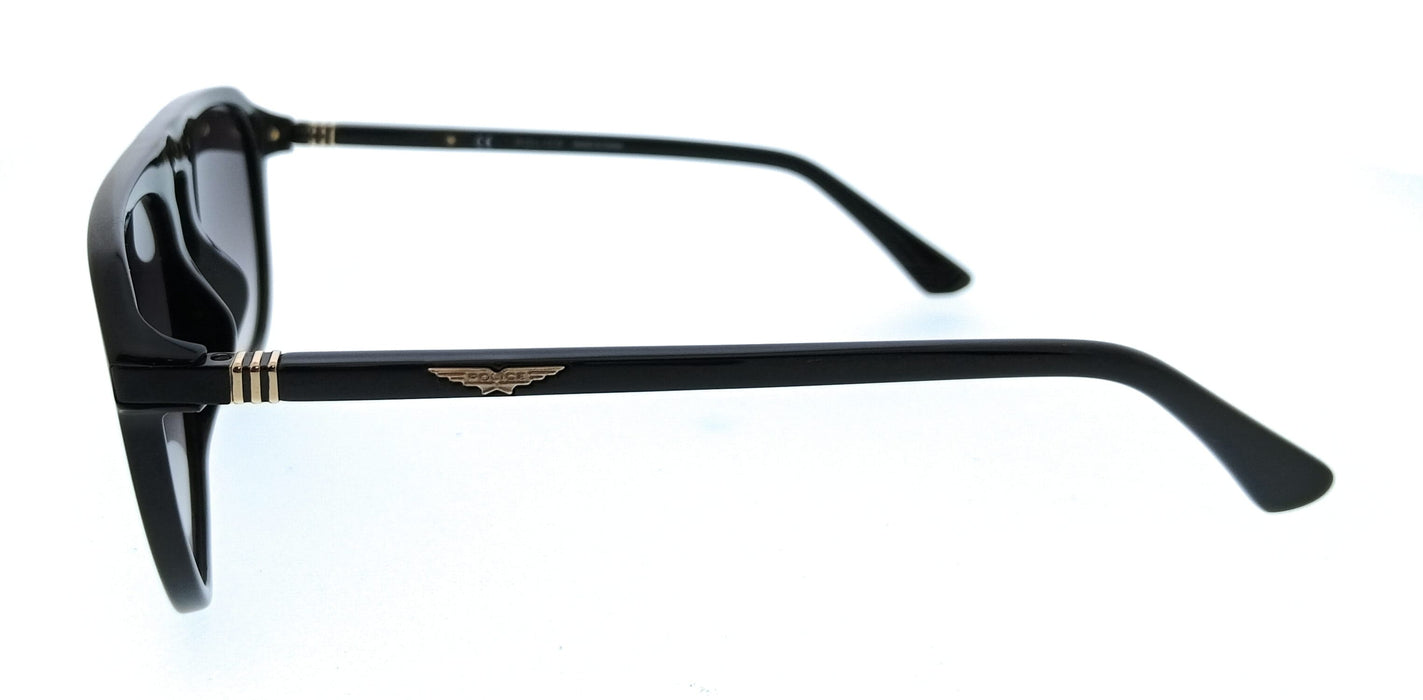 POLICE PLE06M 700F Black Navigator Mens Sunglasses
