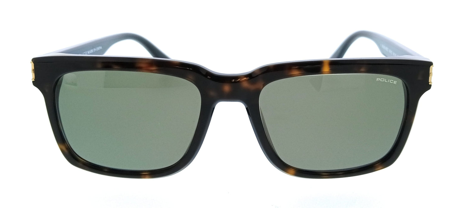 POLICE PLF12 722 Tortoise Square Mens Sunglasses