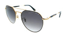 POLICE PLF14 302 Black Geometric Unisex Sunglasses