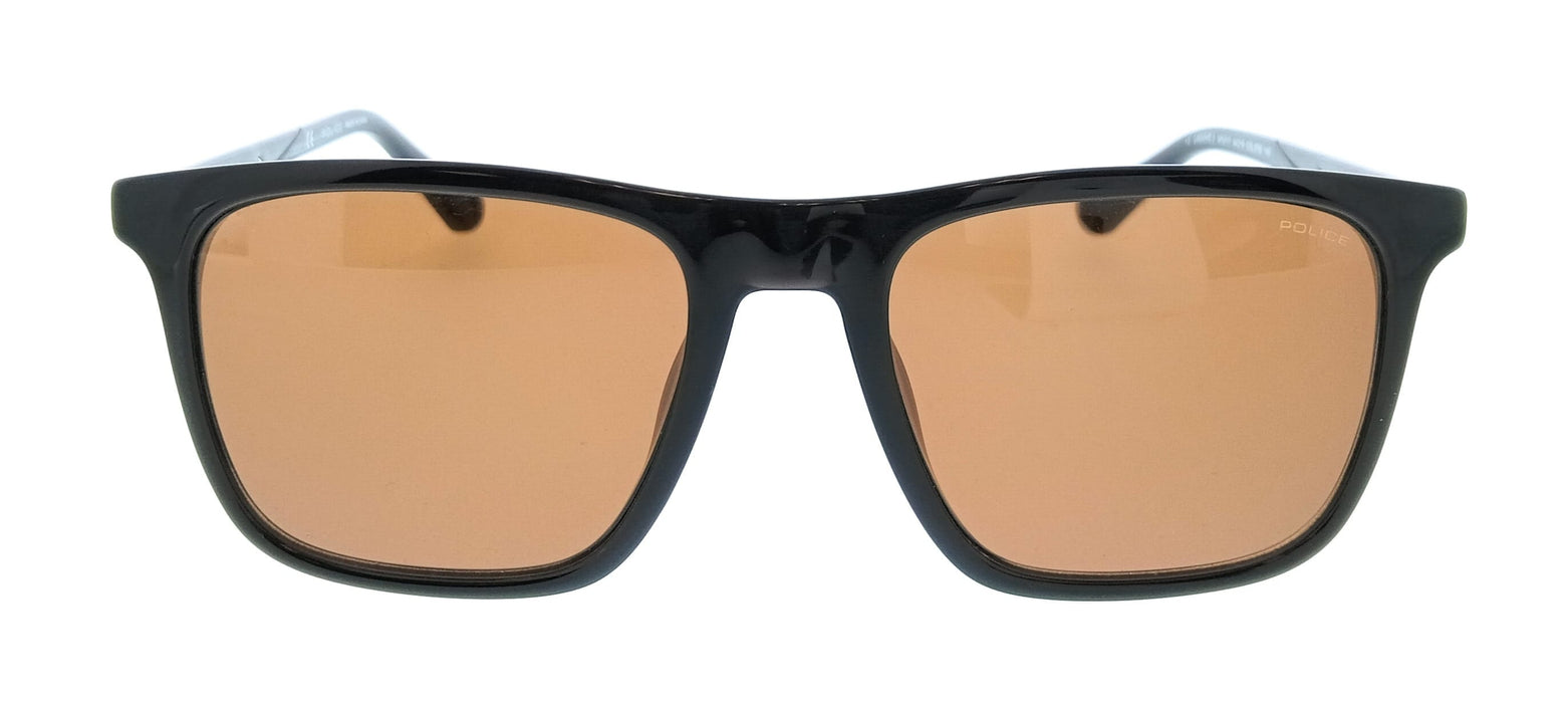POLICE PLF17 705 Brown Square Mens Sunglasses
