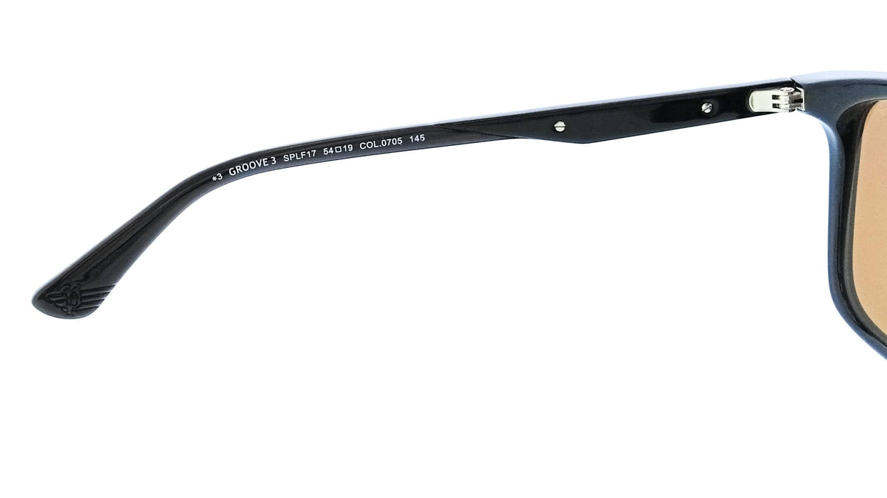POLICE PLF17 705 Brown Square Mens Sunglasses