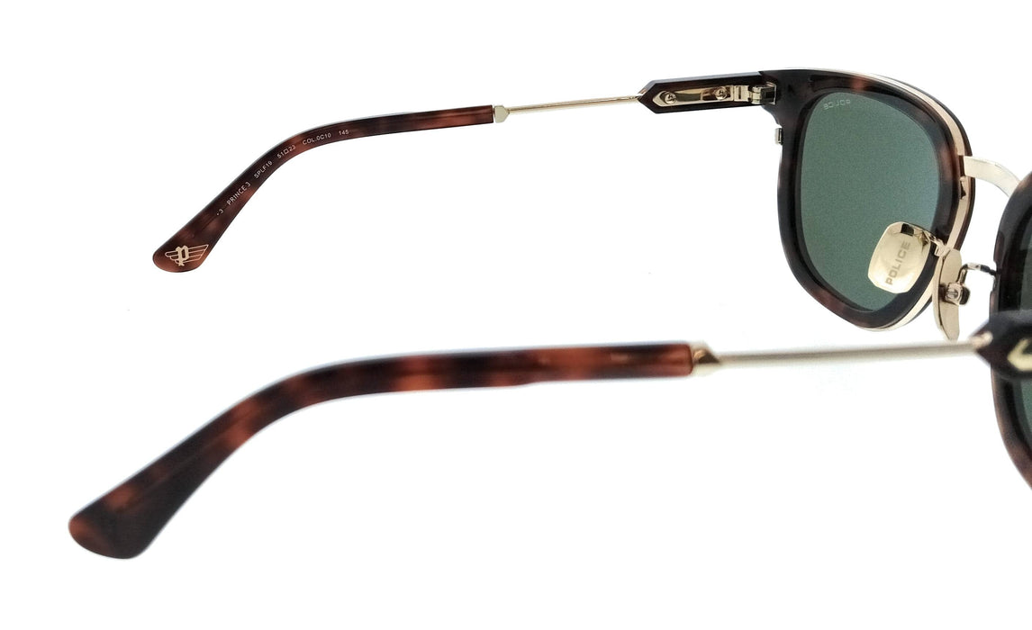 POLICE PLF19 0C10 Tortoise Square Mens Sunglasses