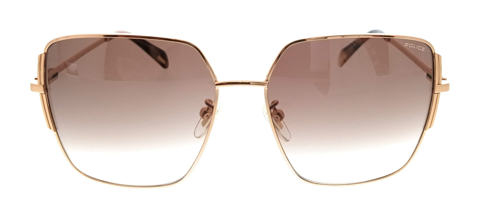 POLICE PLF34 08FC Rose Square Womens Sunglasses