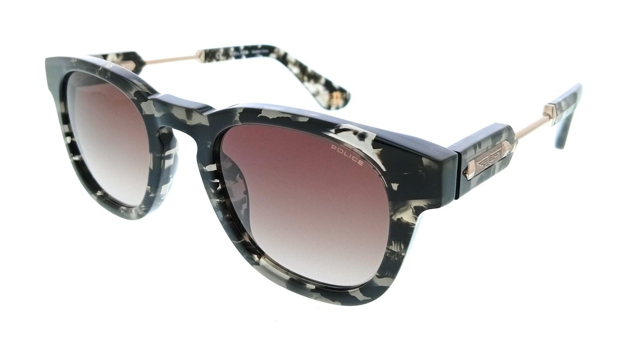 POLICE PLF70 03KU Black Pantos Mens Sunglasses