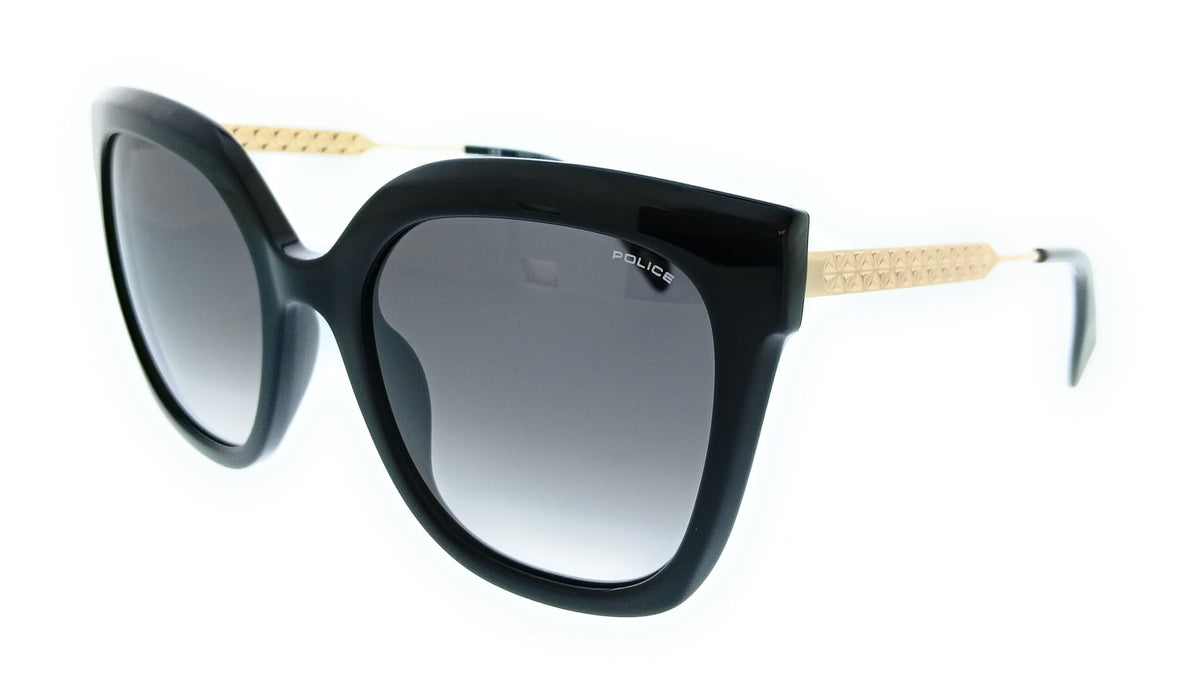 POLICE PLG19 700 Black Butterfly Womens Sunglasses