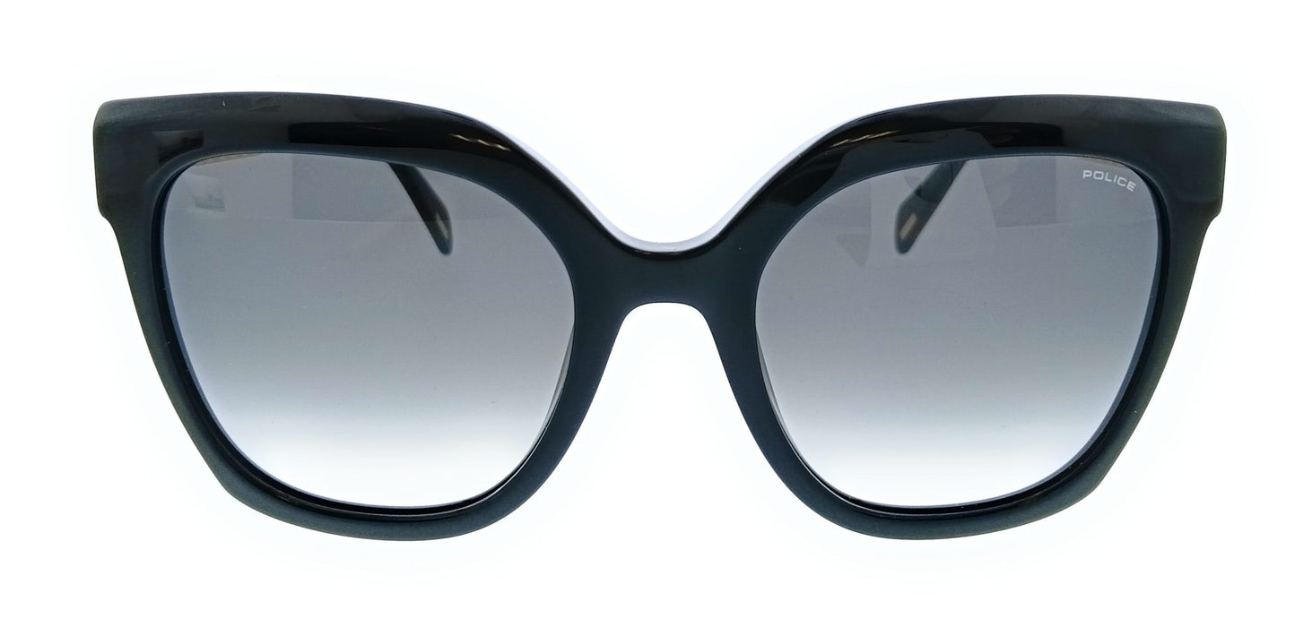 POLICE PLG19 700 Black Butterfly Womens Sunglasses