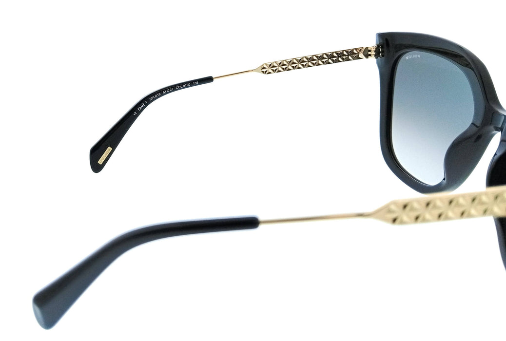 POLICE PLG19 700 Black Butterfly Womens Sunglasses