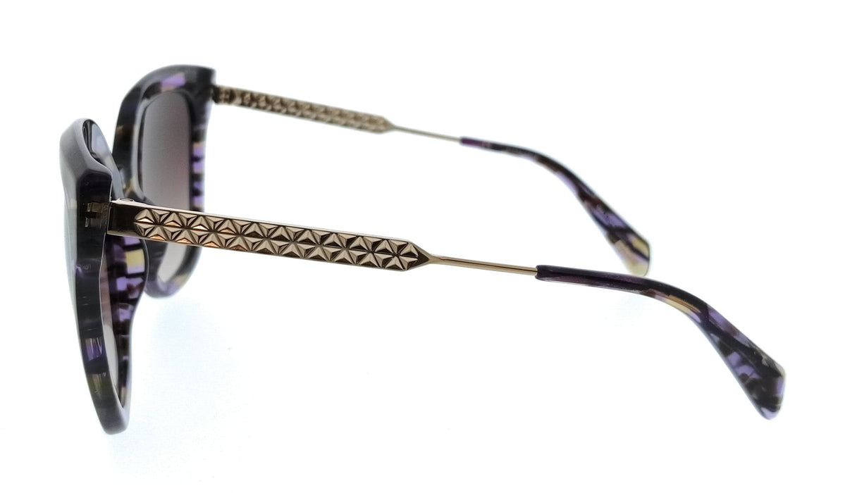POLICE PLG19 0VB9 Purple Butterfly Womens Sunglasses