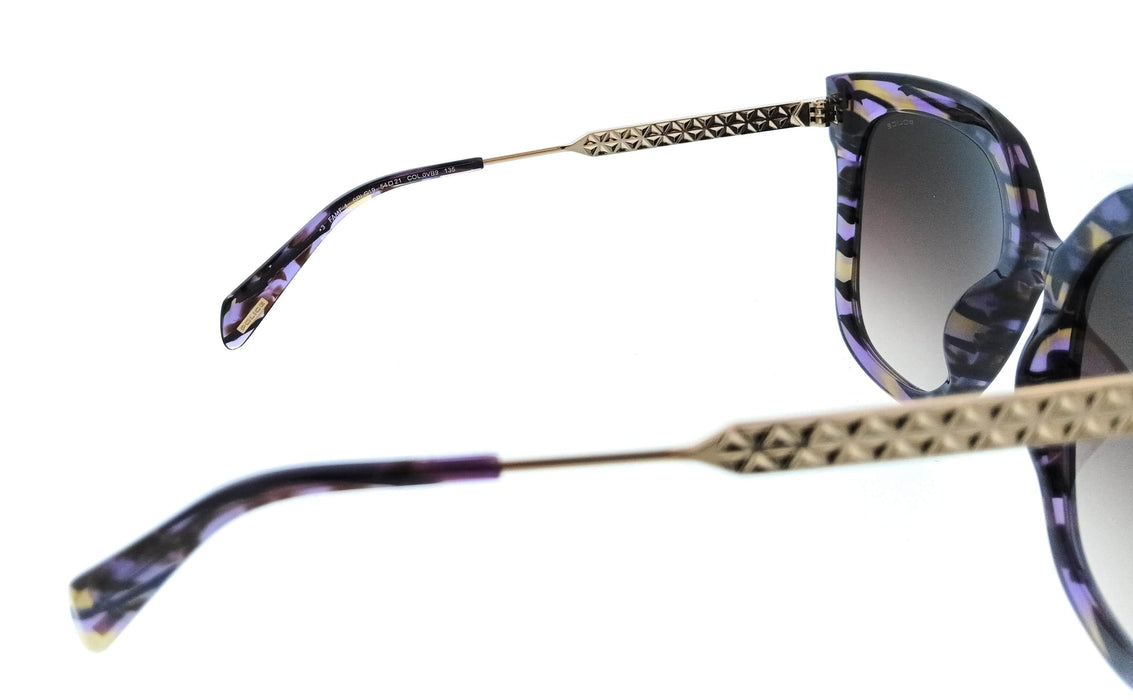 POLICE PLG19 0VB9 Purple Butterfly Womens Sunglasses