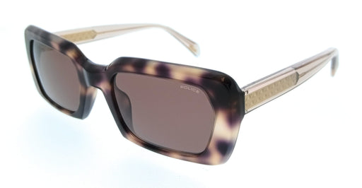 POLICE PLG21 07UX Brown Square Womens Sunglasses