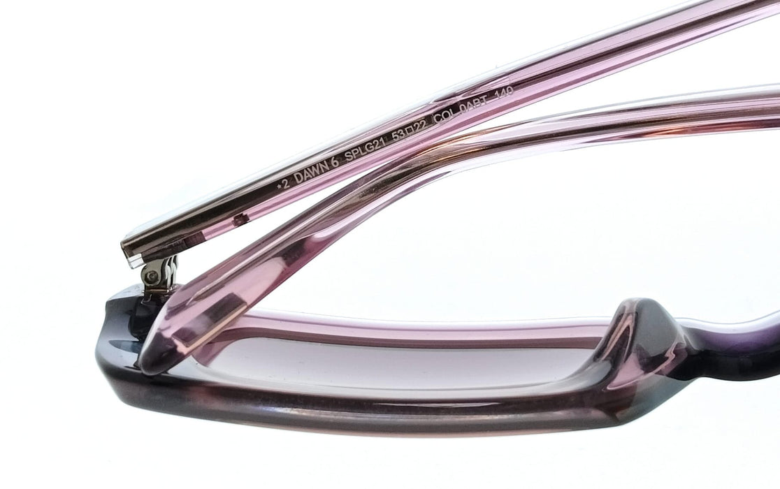 POLICE PLG21 0ABT Purple Square Womens Sunglasses