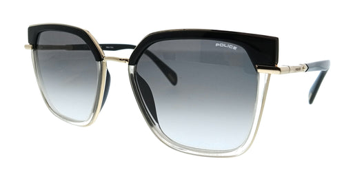 POLICE PLG24 300 Shiny Rose Gold Square Womens Sunglasses