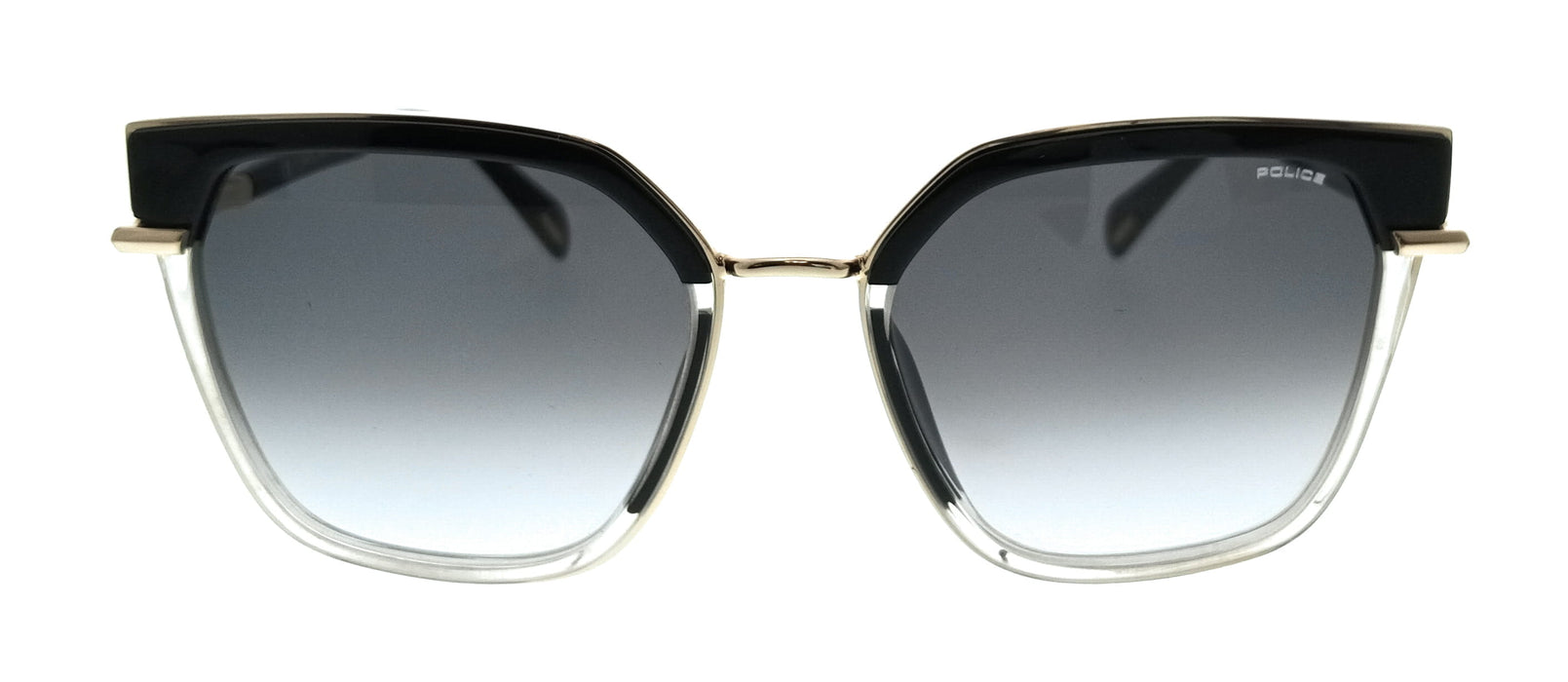POLICE PLG24 300 Shiny Rose Gold Square Womens Sunglasses