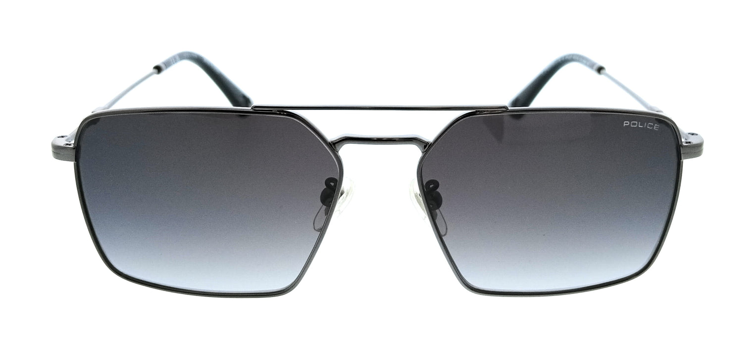 POLICE PLL07 568 Black Navigator Mens Sunglasses