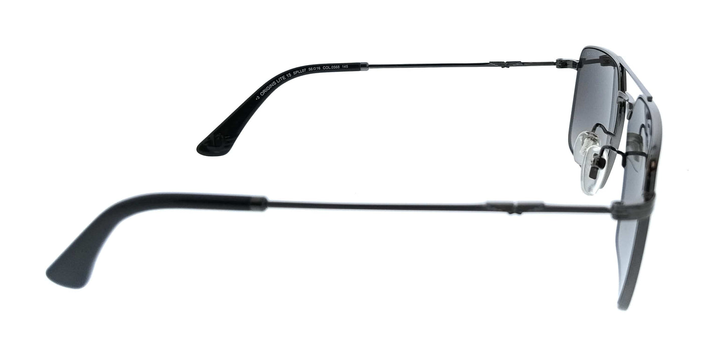 POLICE PLL07 568 Black Navigator Mens Sunglasses