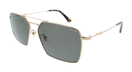 POLICE PLL07 300 Silver Navigator Mens Sunglasses