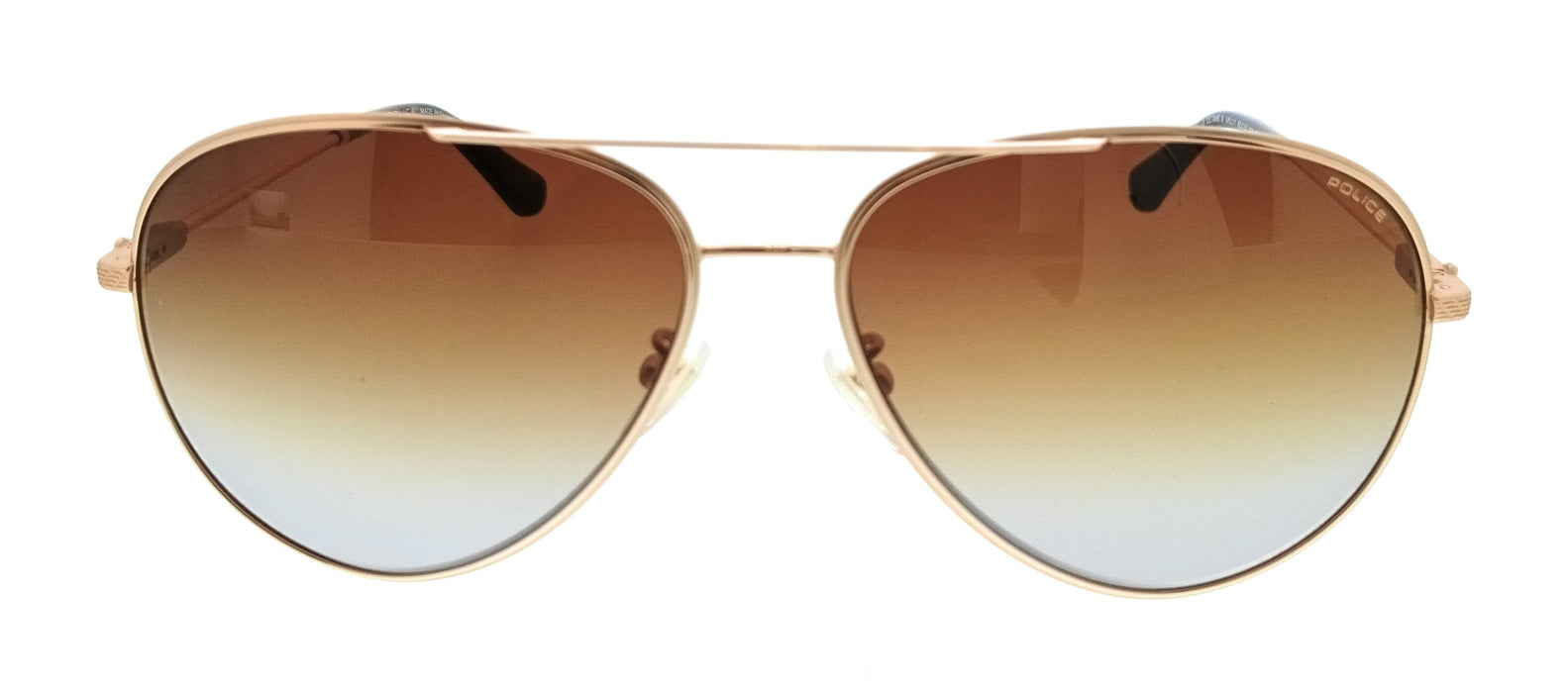 POLICE PLL11 0H34 Gold Aviator Mens Sunglasses