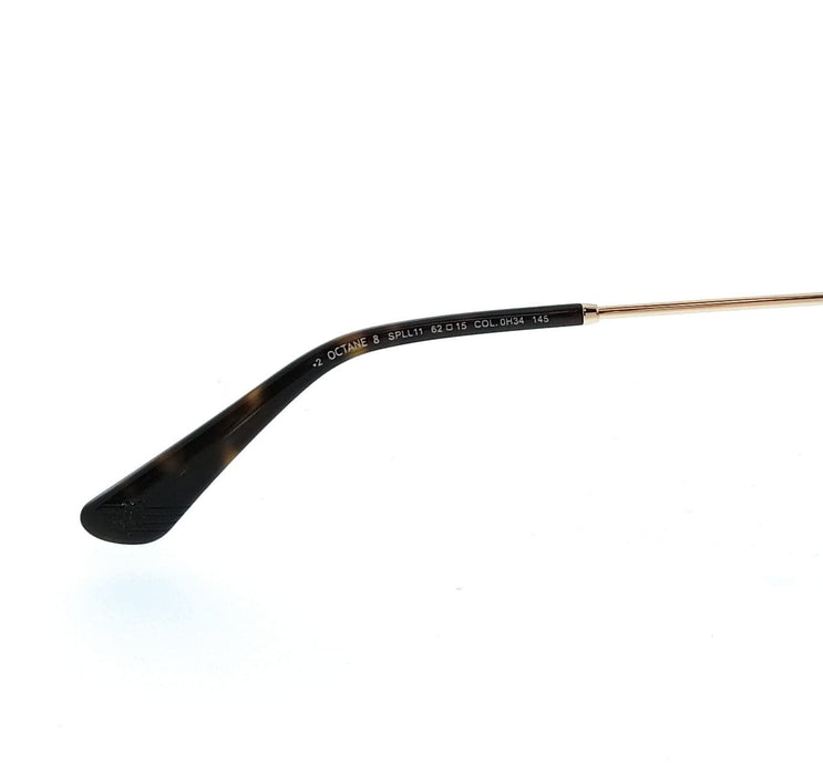 POLICE PLL11 0H34 Gold Aviator Mens Sunglasses
