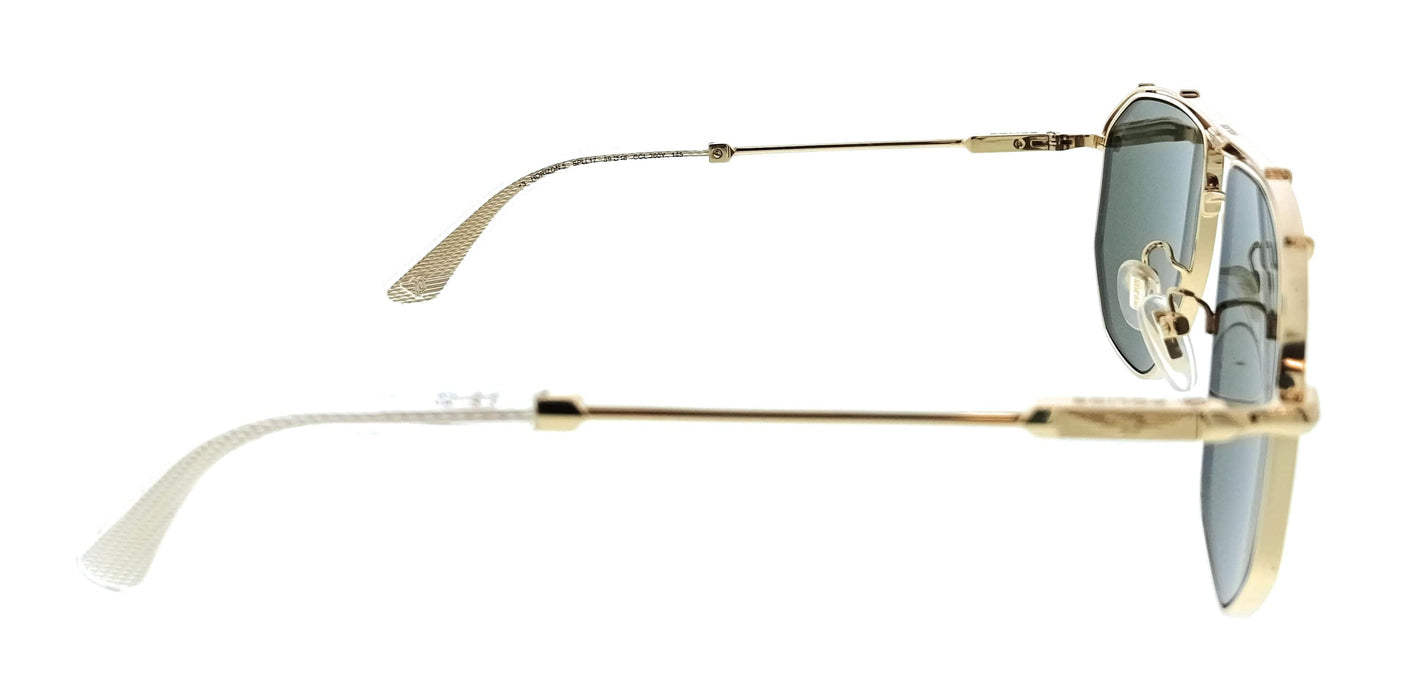 POLICE PLL17 300Y Gold Geometric Mens Sunglasses