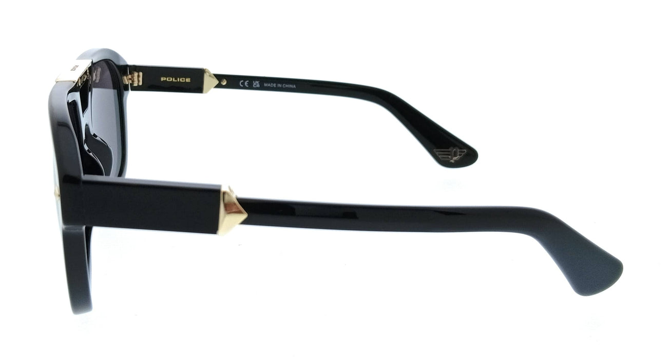 POLICE PLL19 700 Black Navigator Mens Sunglasses