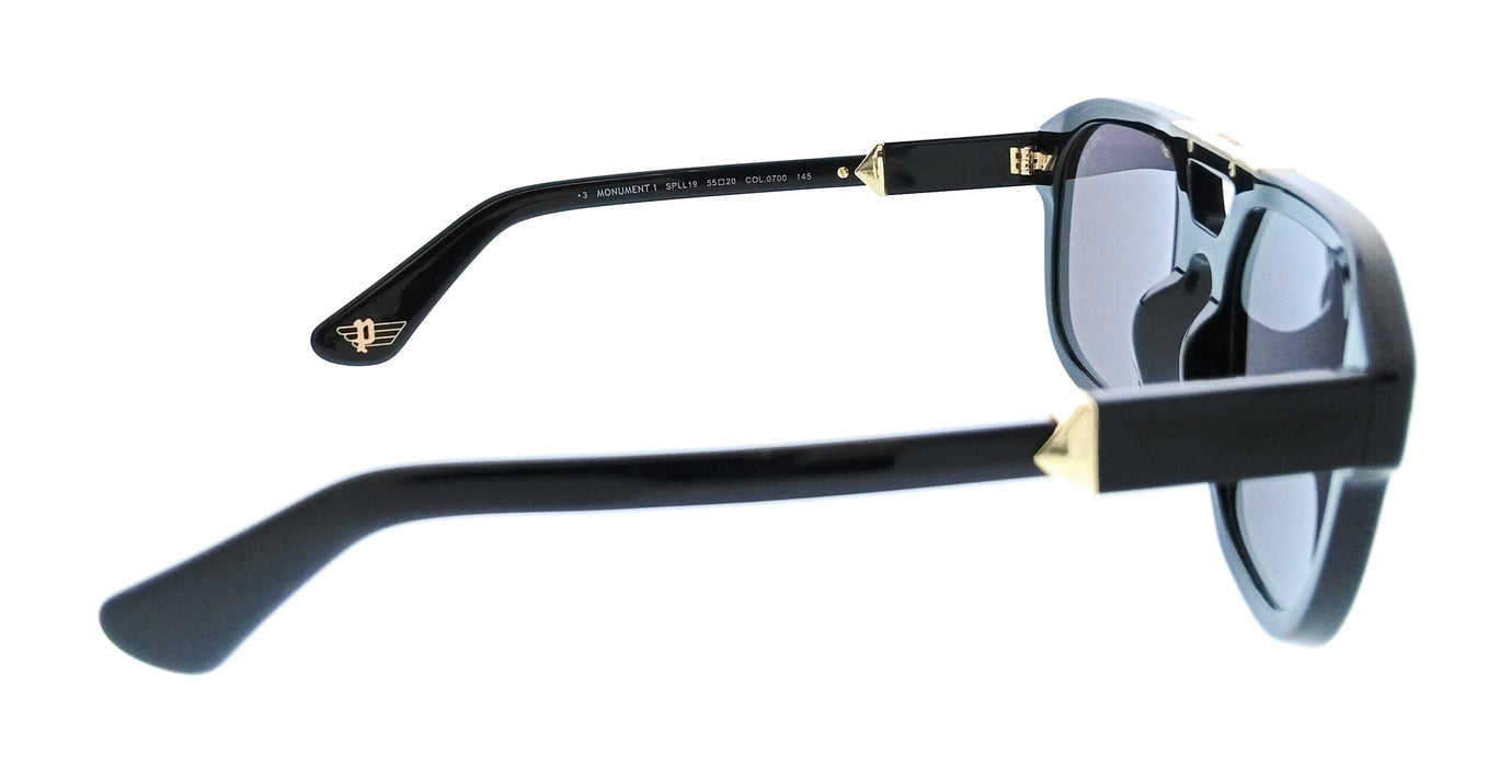 POLICE PLL19 700 Black Navigator Mens Sunglasses