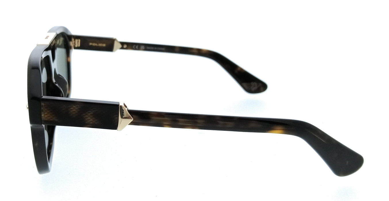 POLICE PLL19 722 Brown Navigator Mens Sunglasses