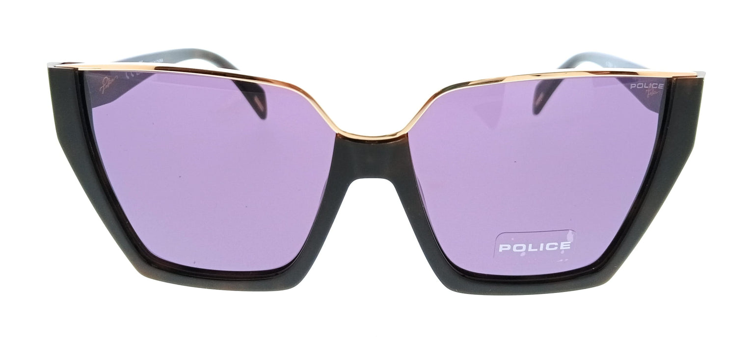 POLICE PLL33 752 Tortoise Square Womens Sunglasses