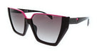 POLICE PLL33 0G96 Burgundy Square Womens Sunglasses