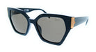 POLICE PLL34 06WT Green Square Womens Sunglasses