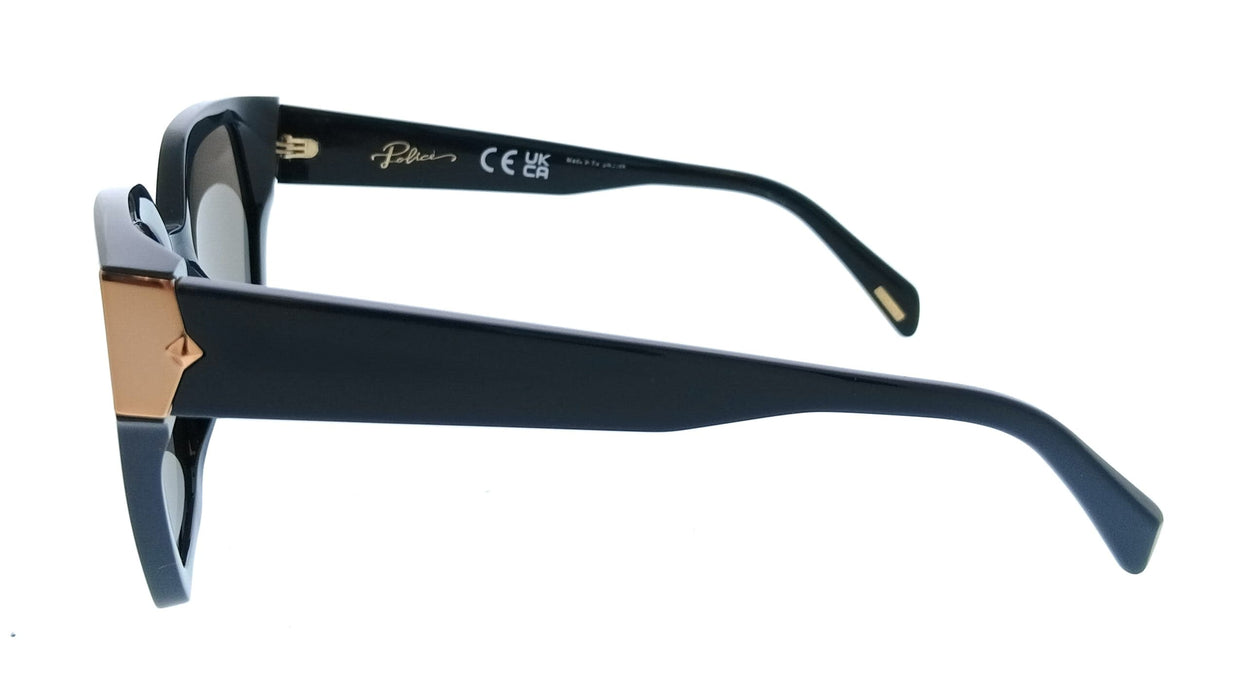 POLICE PLL34 06WT Green Square Womens Sunglasses