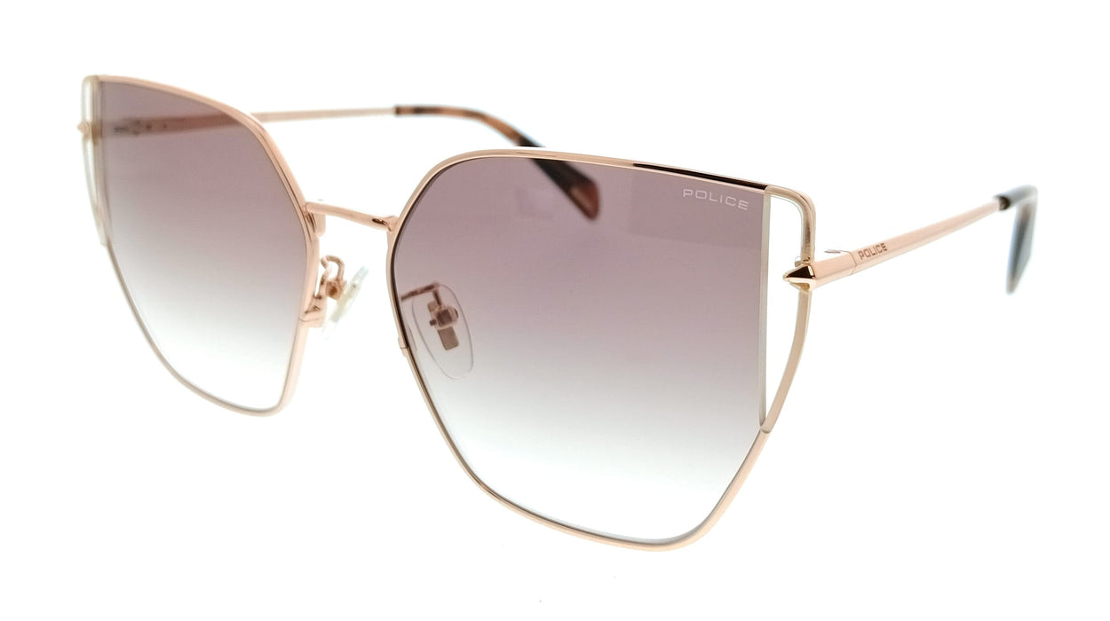 POLICE PLL38 08FC Gold Butterfly Womens Sunglasses