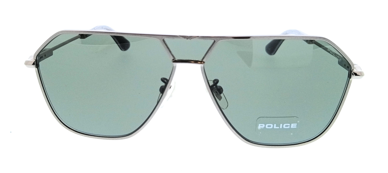 POLICE PLL89 509Y Silver Pantos Mens Sunglasses